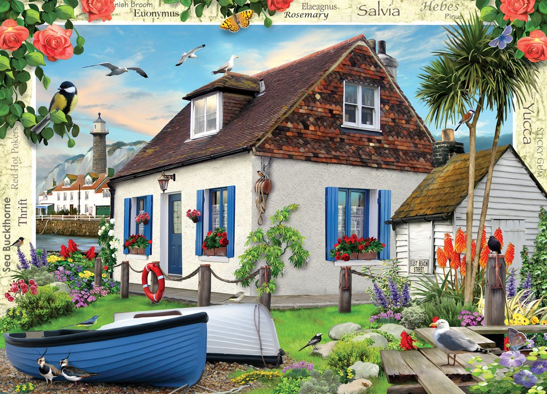 Fisherman’s Cottage - 1000pc Jigsaw Puzzle by Masterpieces