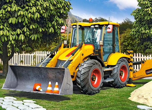 Compact Loader - 300pc Jigsaw Puzzle By Castorland