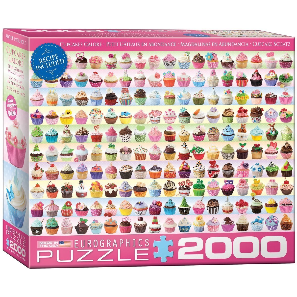 Cupcakes Galore - 2000pc Jigsaw Puzzle by Eurographics - image 2