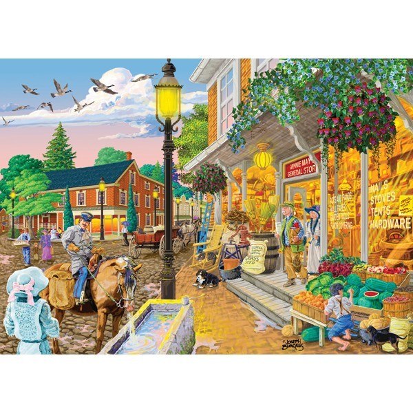 Main Streets: Minnie May General Store - 1000pc Jigsaw Puzzle by Holdson  			  					NEW