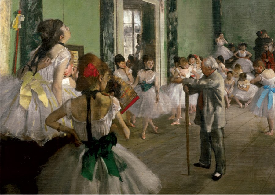 The Dancing Class: Degas - 1000pc Jigsaw Puzzle by D-Toys