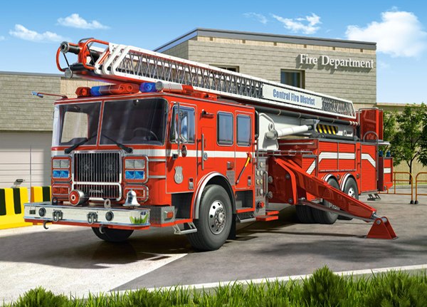 Fire Engine - 260pc Jigsaw Puzzle By Castorland