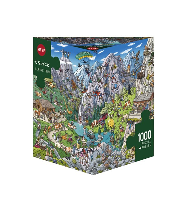 Tanck: Alpine Fun - 1000pc Jigsaw Puzzle By Heye  			  					NEW - image 1