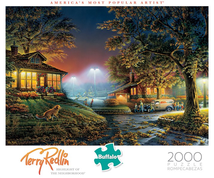 Highlight of the Neighborhood - 2000pc Jigsaw Puzzle by Buffalo Games  			  					NEW - image 1