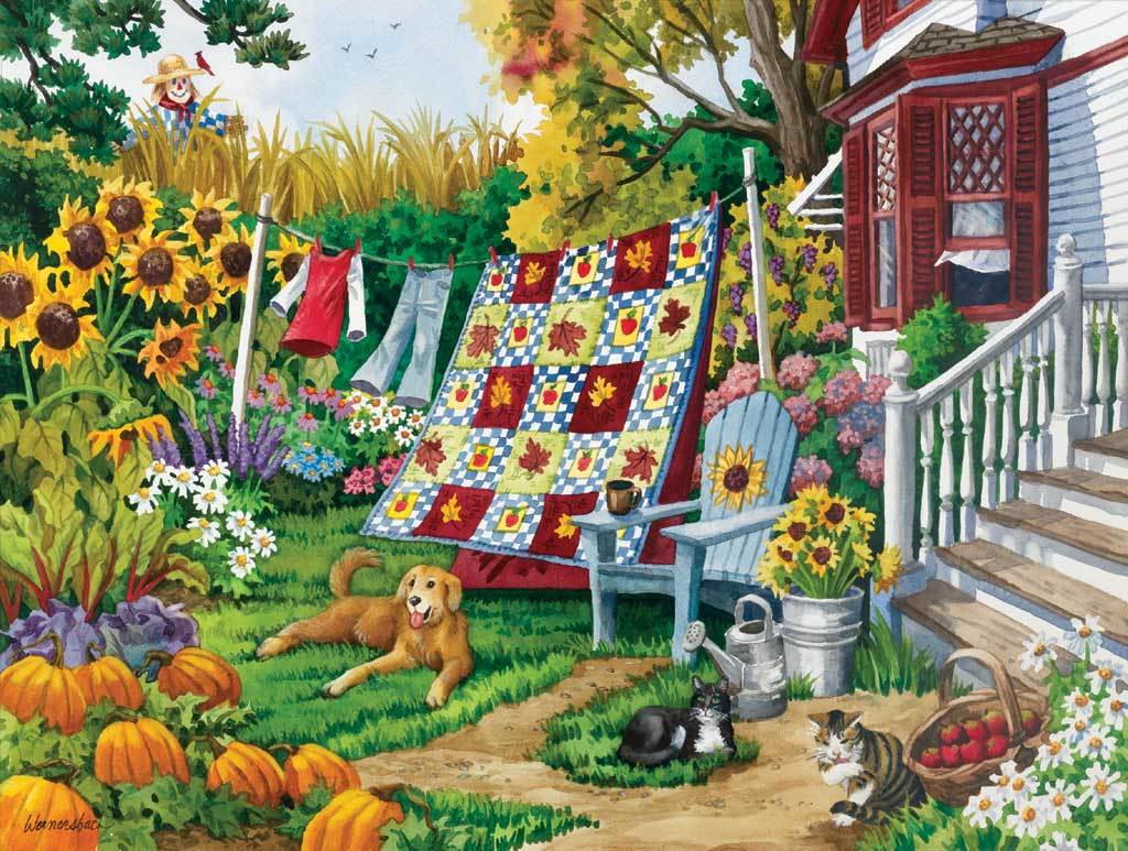 Country Autumn - 500pc Jigsaw Puzzle by Sunsout