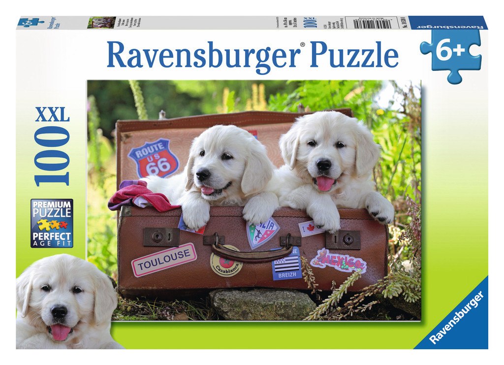 Traveling Pups - 100pc by Ravensburger