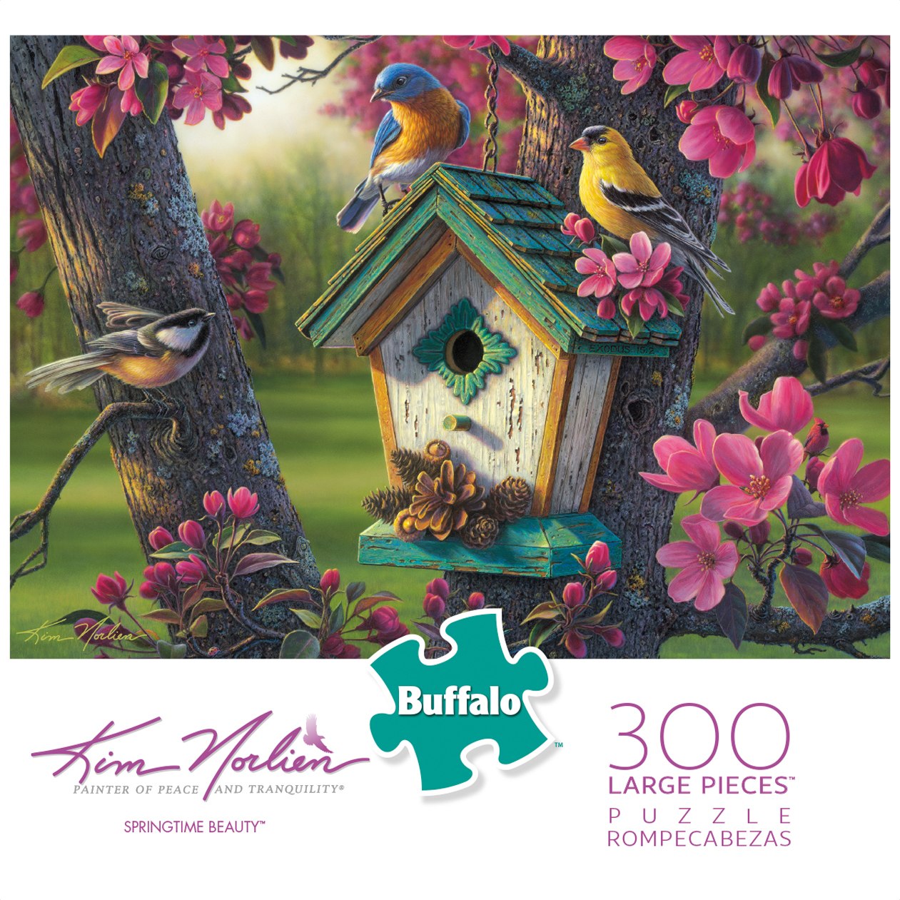 Springtime Beauty - 300pc Large Format Jigsaw Puzzle By Buffalo Games - image 1