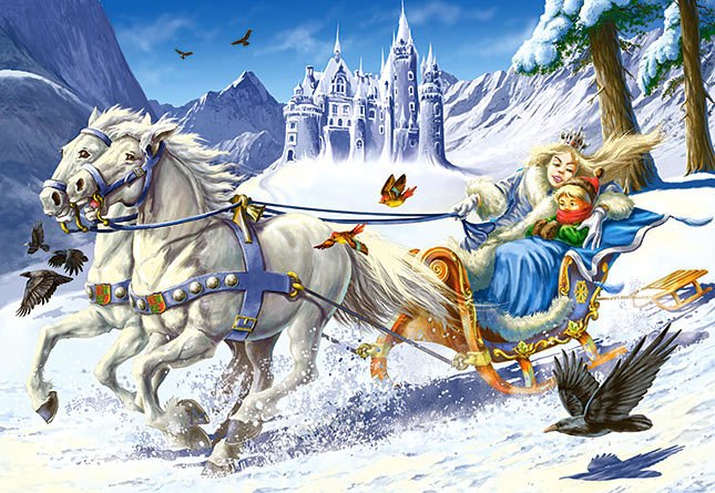 The Snow Queen - 120pc Jigsaw Puzzle By Castorland