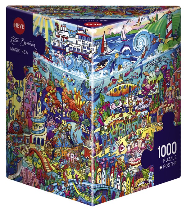 Berman: Magic Sea - 1000pc Jigsaw Puzzle By Heye  			  					NEW - image 1