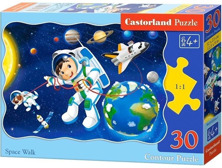 Space Walk - 30pc Jigsaw Puzzle By Castorland - image 1