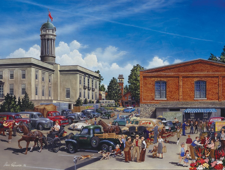 Farmers' Market - 275pc Large Format Jigsaw Puzzle By Cobble Hill