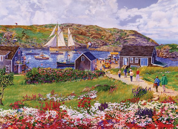 Monhegan - 1000pc Jigsaw Puzzle By Cobble Hill