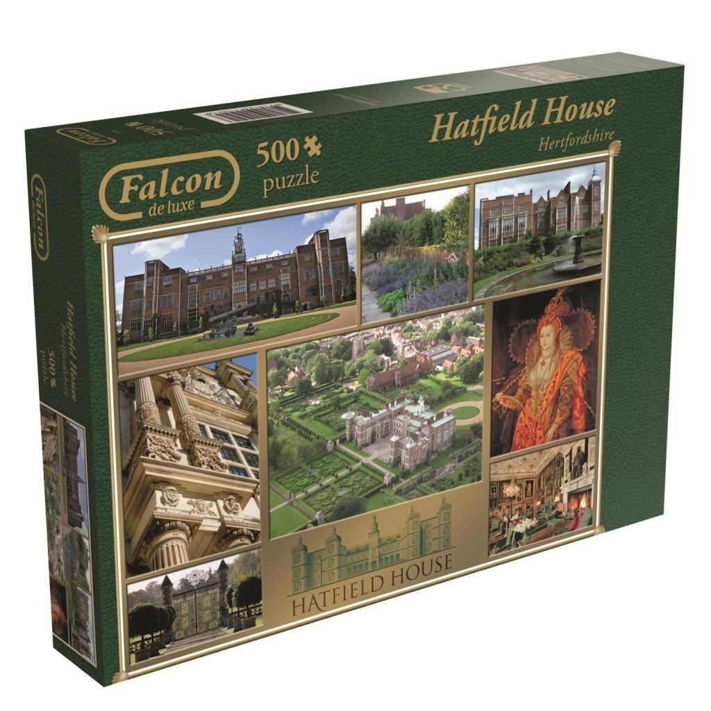 Hatfield House - 500pc Jigsaw Puzzle By Falcon  			  					NEW - image 1