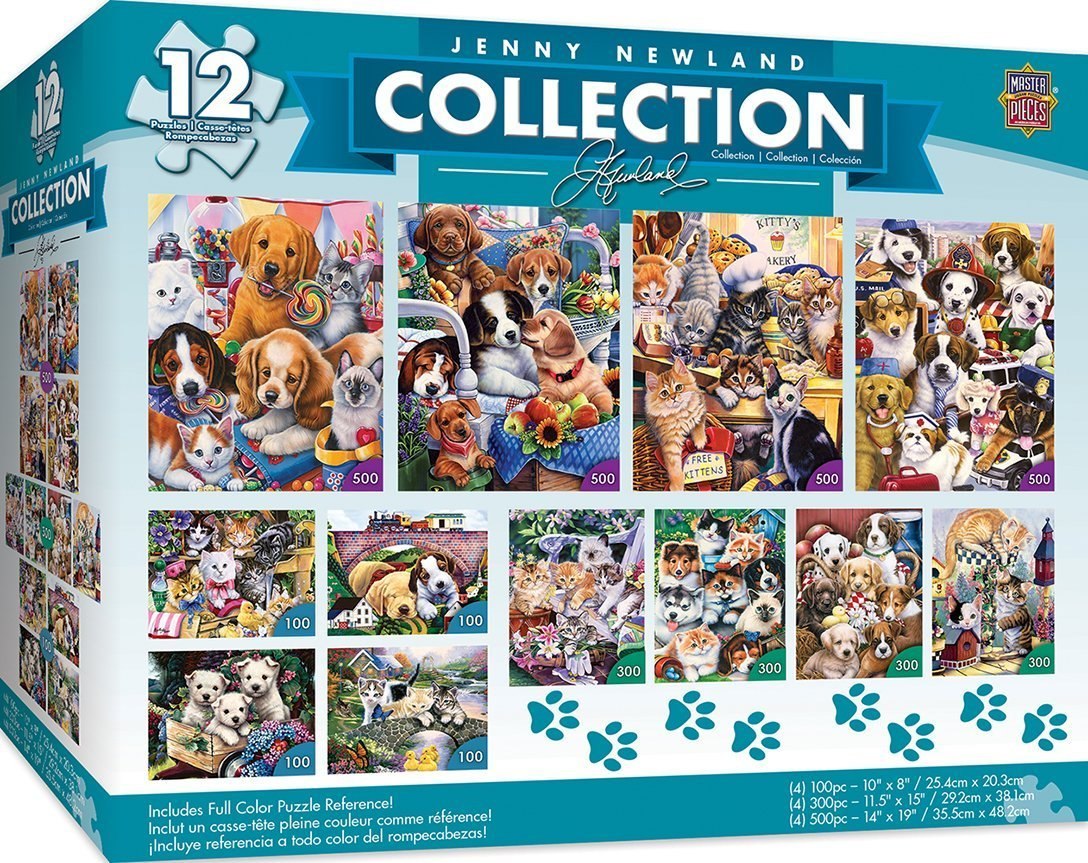 Jenny Newland - 12 Pack Collection - Jigsaw Puzzle by Masterpieces  			  					NEW