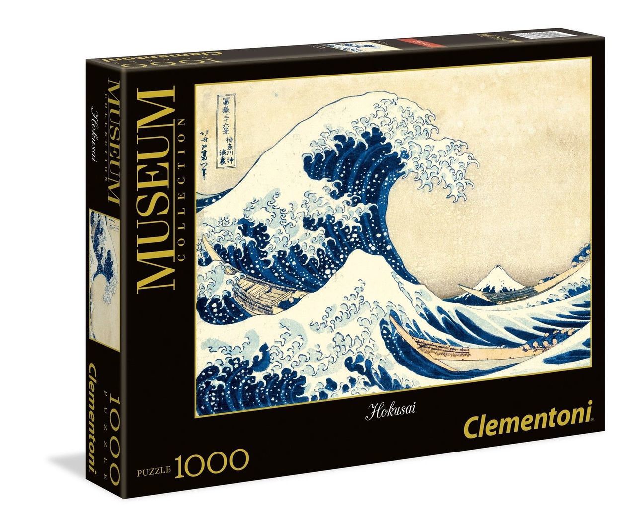 Hokusai: The Great Wave - 1000pc Jigsaw Puzzle by Clementoni - image 1