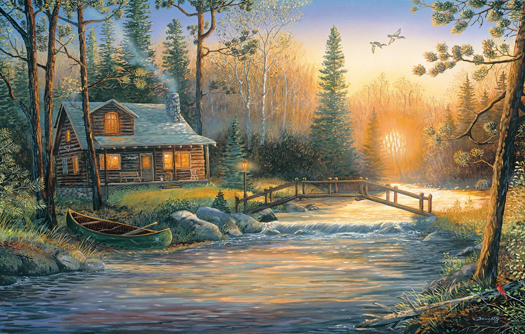 Mystic Hour - 100pc Jigsaw Puzzle by SunsOut