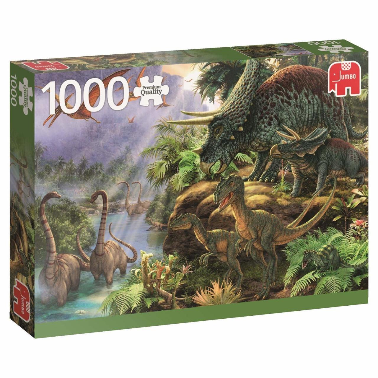 Dinosaur Valley - 1000pc Jigsaw Puzzle By Jumbo  			  					NEW - image 1