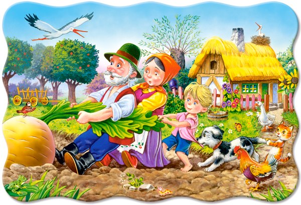 Big Turnip - 20pc Jigsaw Puzzle By Castorland