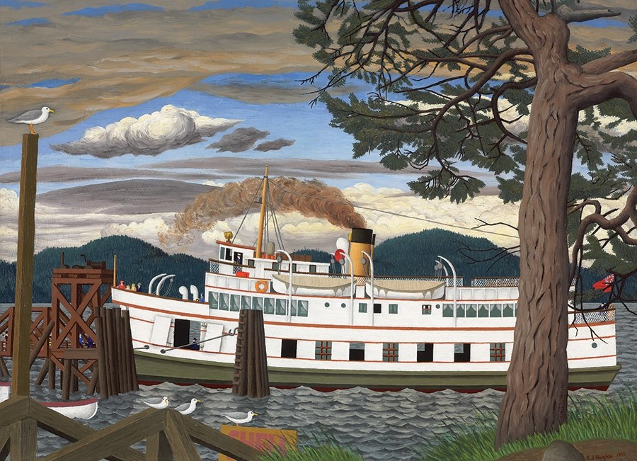 The Car Ferry at Sidney BC - 1000pc Jigsaw Puzzle by Cobble Hill