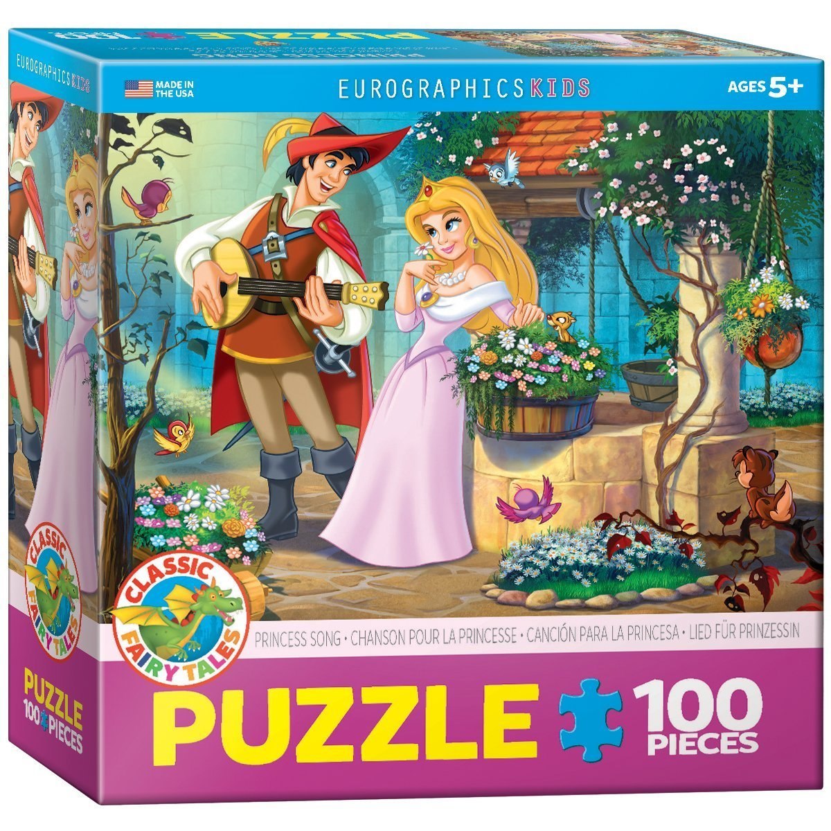 Princess Song - 100pc Jigsaw Puzzle by Eurographics  			  					NEW - image 1