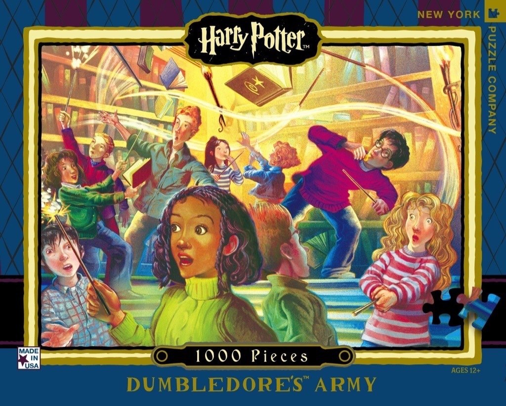 Dumbledore's Army - 1000pc Jigsaw Puzzle by New York Puzzle Company  			  					NEW - image 1