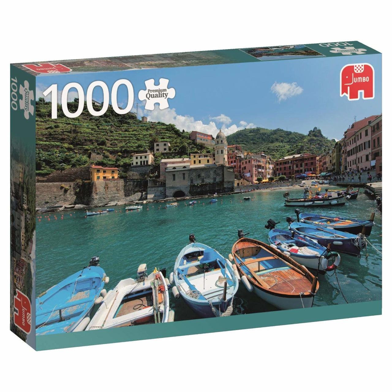 Cinque Terre - 1000pc Jigsaw Puzzle By Jumbo  			  					NEW - image 1