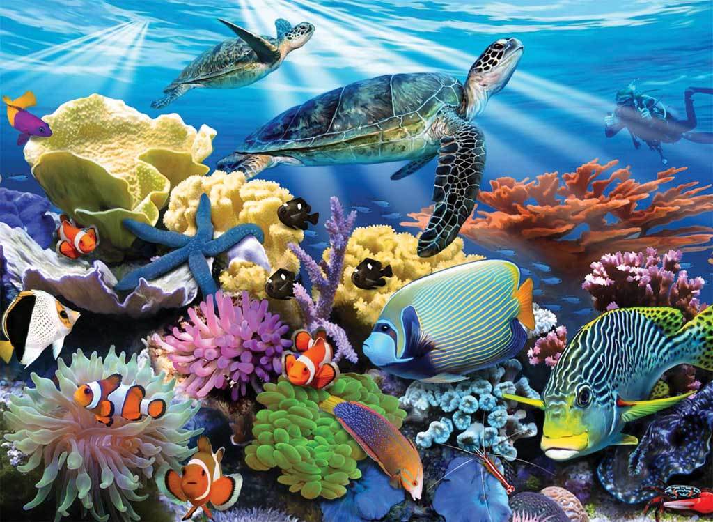 Ocean Turtles - 200pc Jigsaw Puzzle by Ravensburger