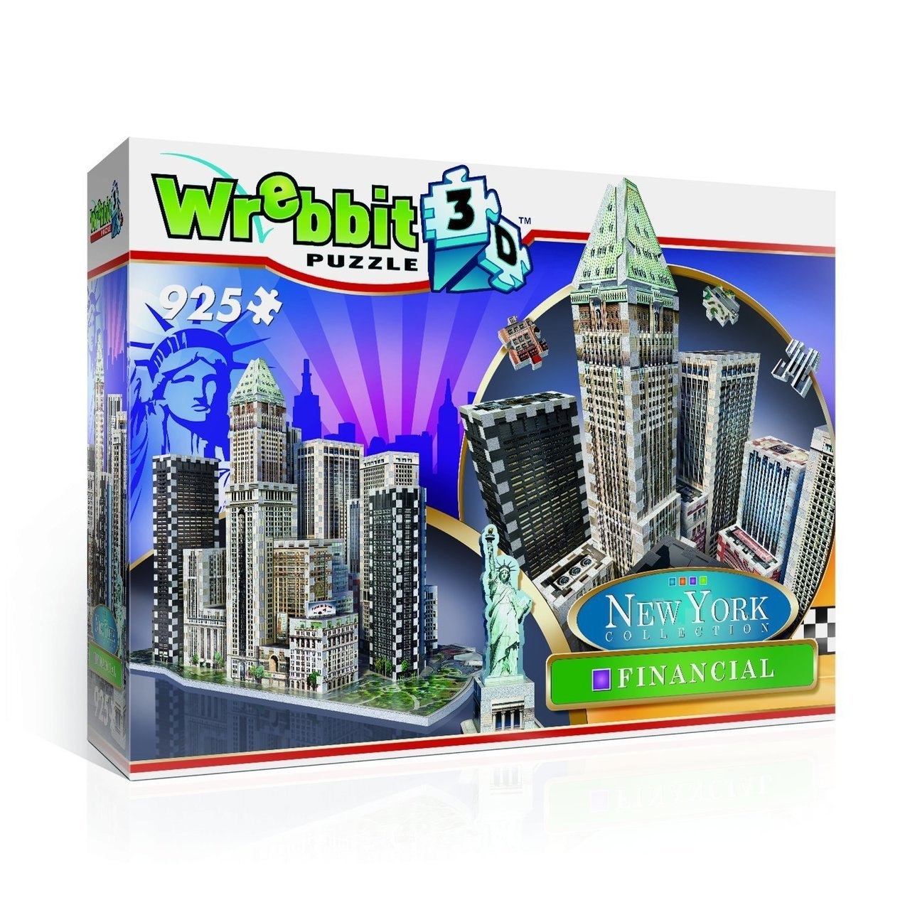 Downtown Financial District - 925pc 3D Puzzle by Wrebbit - image 3