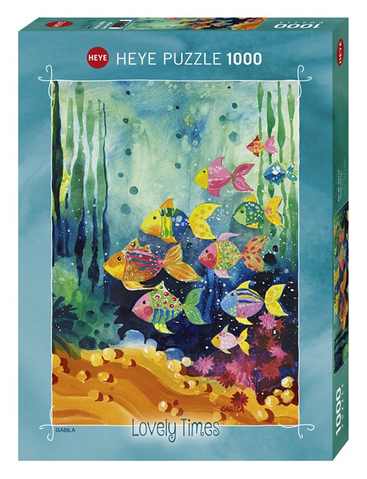 Shoal of Fish - 1000pc Jigsaw Puzzle By Heye  			  					NEW - image 1