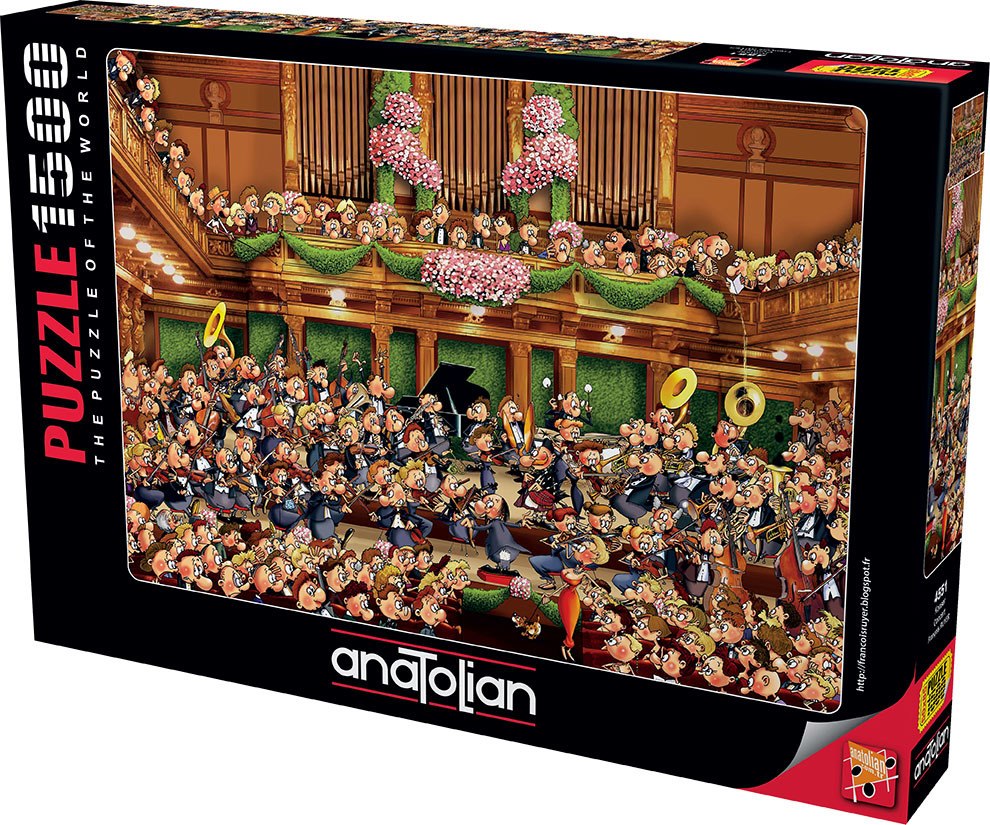 Concert - 1500pc Jigsaw Puzzle by Anatolian  			  					NEW - image 1