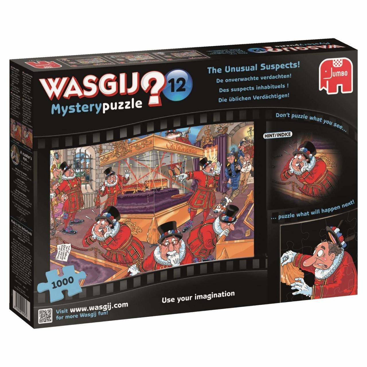 WASGIJ: Mystery 12, The Unusual Suspects! - 1000pc Jigsaw Puzzle By Jumbo  			  					NEW - image 1