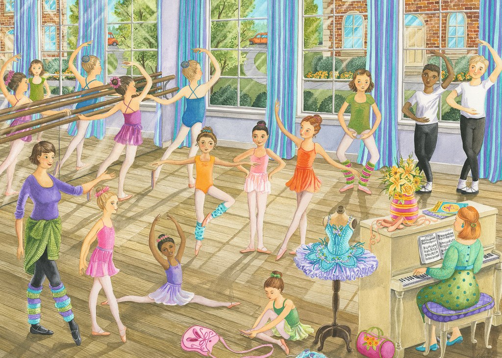 Ballet Lesson - 35pc Jigsaw Puzzle by Ravensburger