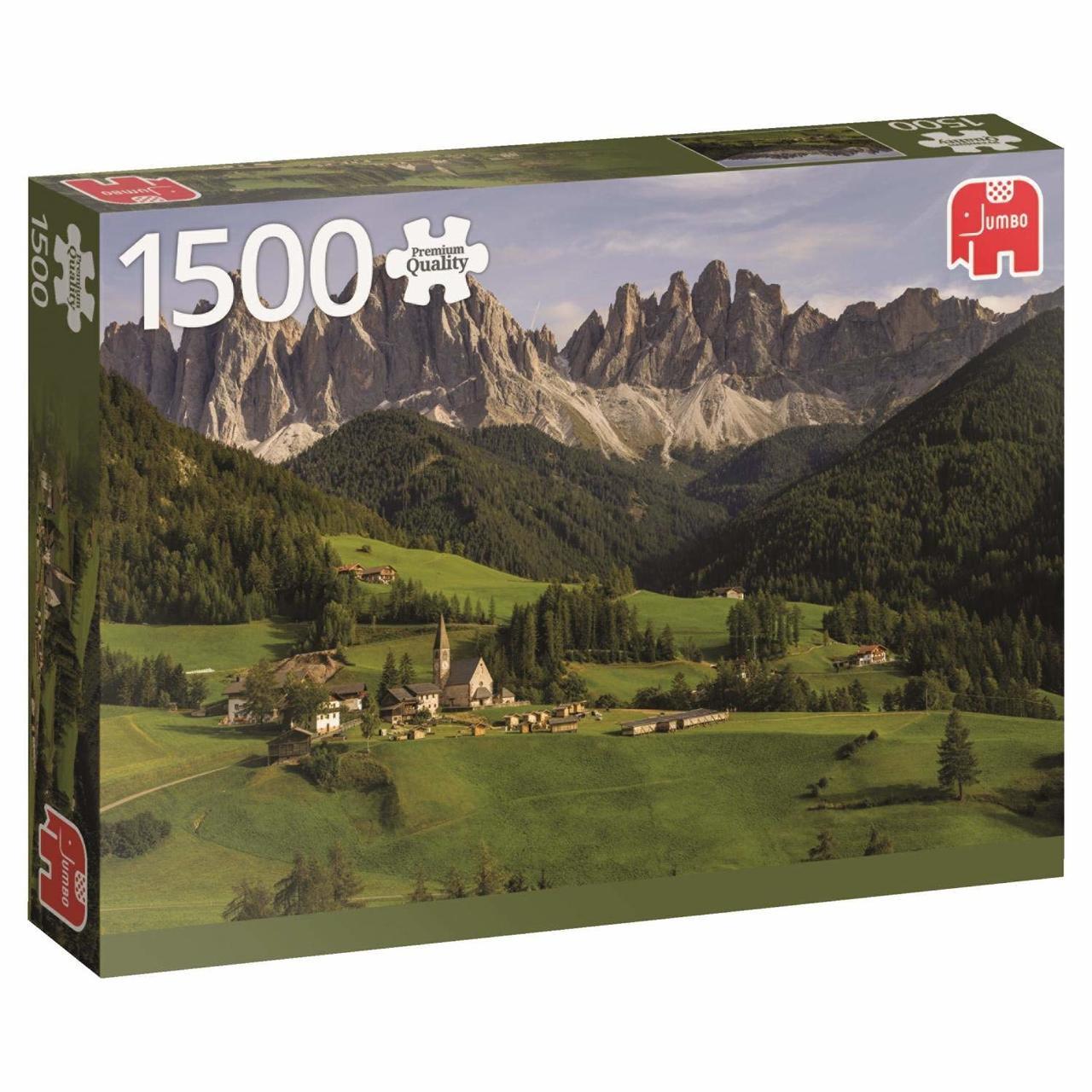 Dolomites, Italy - 1500pc Jigsaw Puzzle By Jumbo  			  					NEW - image 1