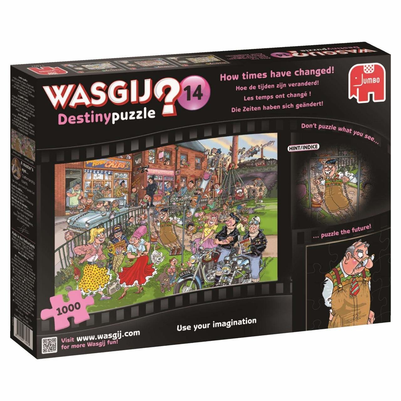 WASGIJ: Destiny 14, How Times Have Changed! - 1000pc Jigsaw Puzzle By Jumbo  			  					NEW - image 1