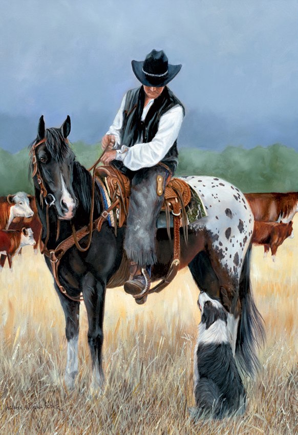 Cowboy - 1000pc Jigsaw Puzzle By Educa