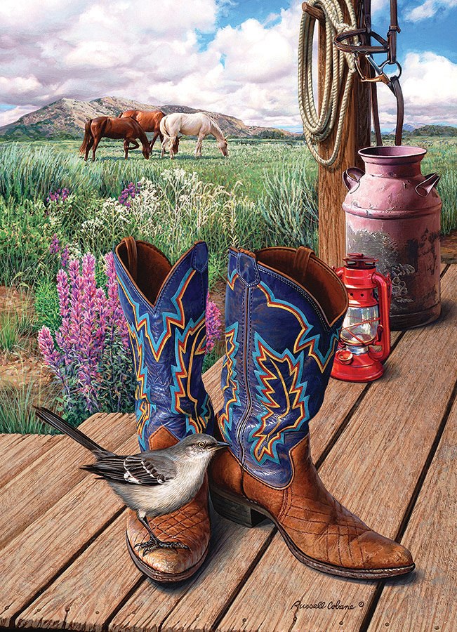 Boots - 1000pc Jigsaw Puzzle by Cobble Hill