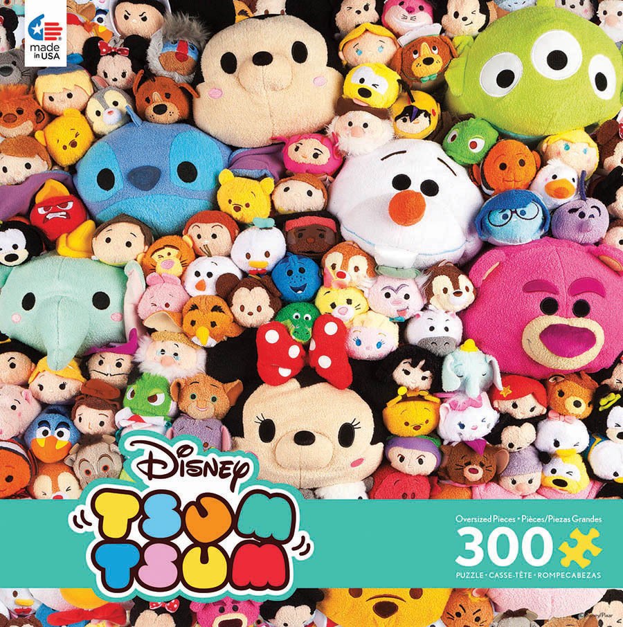 Disney: TSUM TSUM Plush - 300pc Large Format Jigsaw Puzzle by Ceaco - image 1