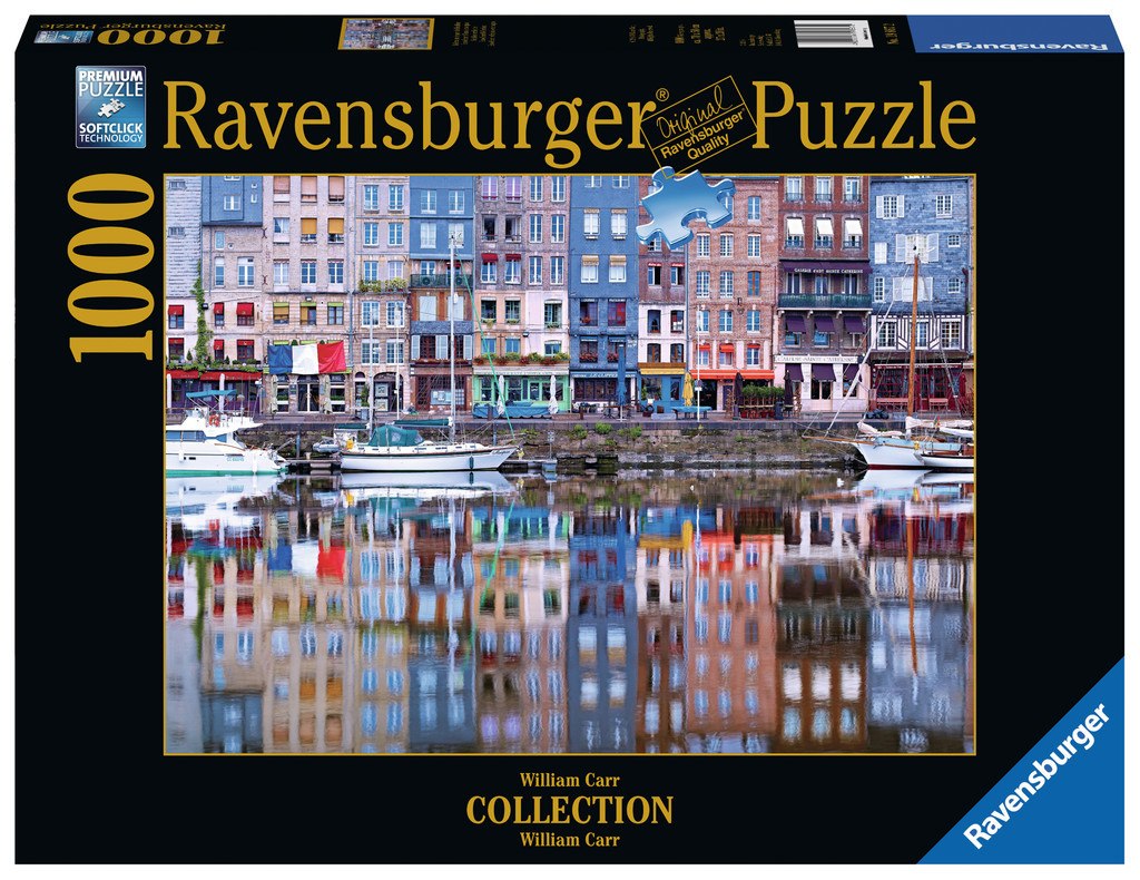 Honefleur Reflection - 1000pc Jigsaw Puzzle By Ravensburger  			  					NEW - image 1