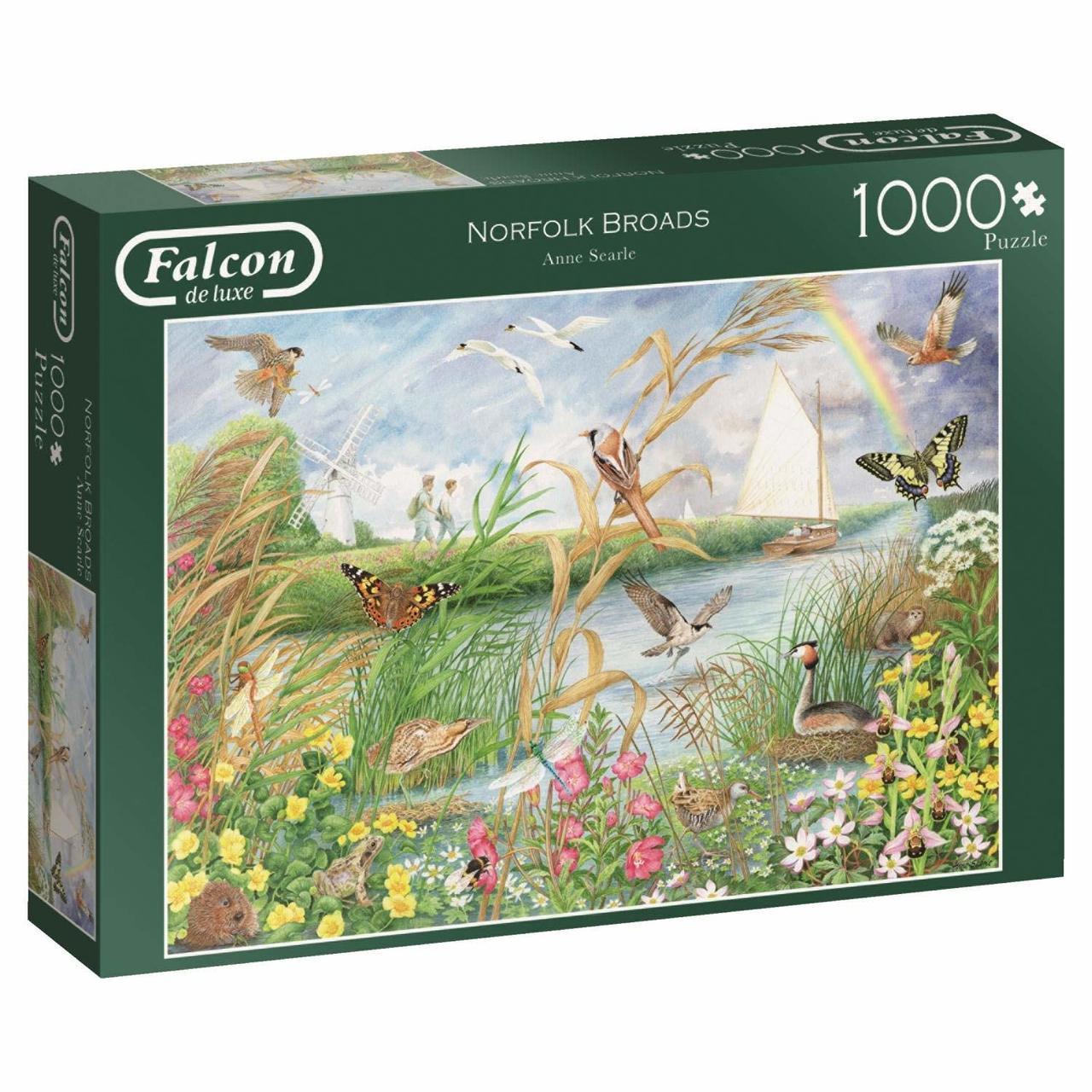 Norford Broads - 1000pc Jigsaw Puzzle By Falcon  			  					NEW - image 1