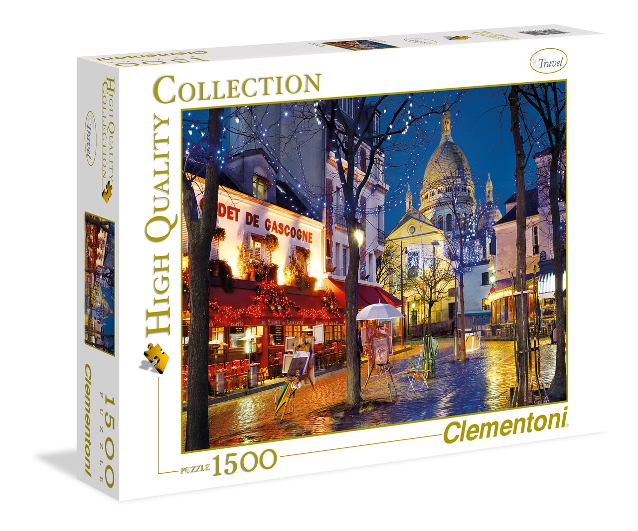 Paris, Montmartre - 1500pc Jigsaw Puzzle by Clementoni - image 1