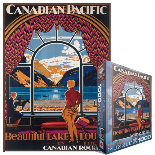 Beautiful Lake Louise - 1000pc Jigsaw Puzzle by Eurographics