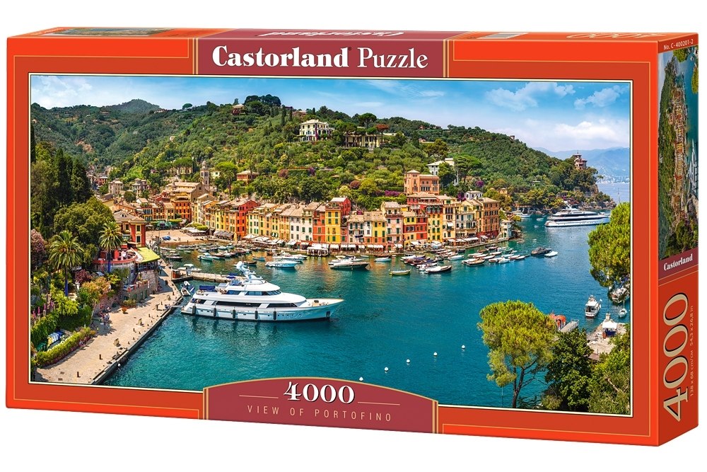 View of Portofino - 4000pc Jigsaw Puzzle By Castorland  			  					NEW - image 1