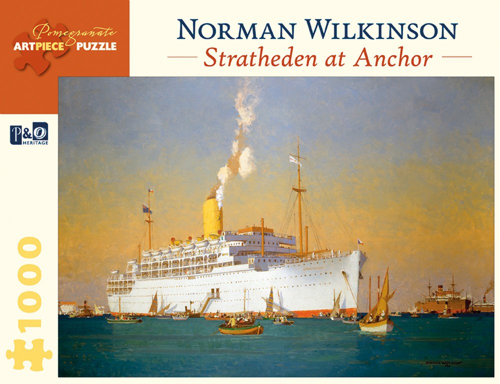 Wilkinson: Stratheden at Anchor - 1000pc Jigsaw Puzzle by Pomegranate