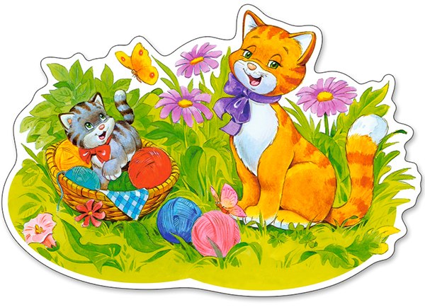 Kitten Family - 12pc Jigsaw Puzzle By Castorland