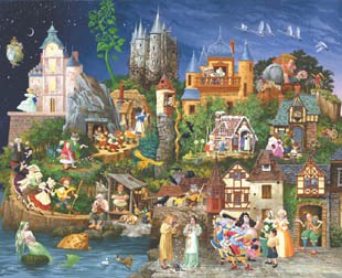 Fairy Tales - 1500pc Jigsaw Puzzle By Sunsout