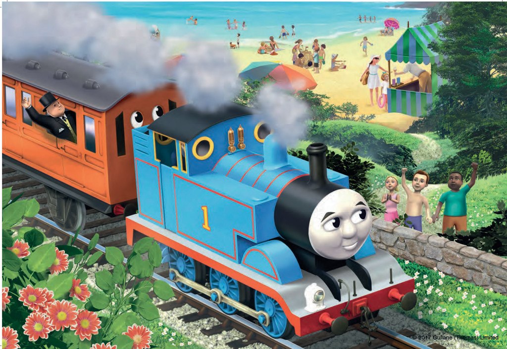 Thomas and Friends: Beach Days - 2 x 24pc Jigsaw Puzzles By Ravensburger