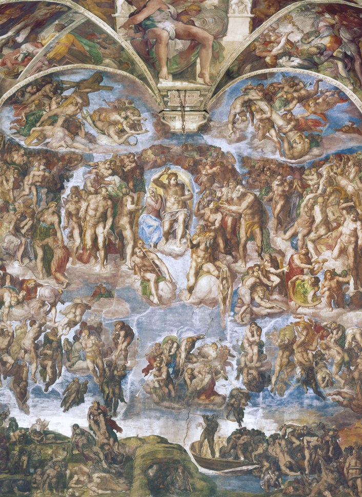 Michelangelo "Universal Judgment"- Museum - 1000pc Jigsaw Puzzle by Clementoni