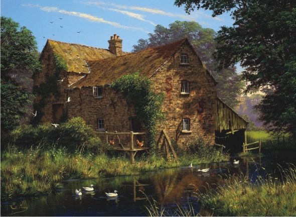 By The Stream - 1000pc Jigsaw Puzzle by Anatolian
