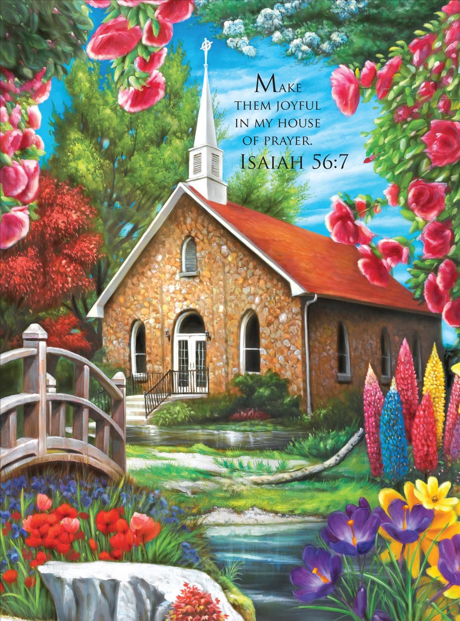 Serenity Church - Inspirations - 1000pc Jigsaw Puzzle by Lafayette Puzzle Factory