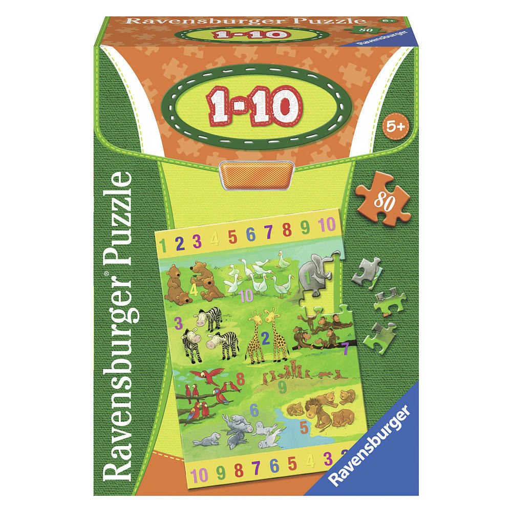 Numbers 1-10 - 80pc by Ravensburger - image 1